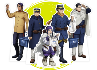 「ゴールデンカムイ×サツドラ」コラボキャンペーンキャラクターパネル
