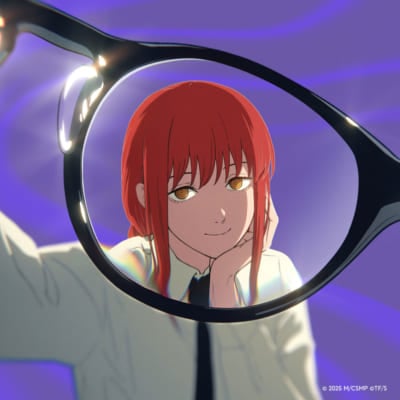 「チェンソーマン×JINS」マキマモデル