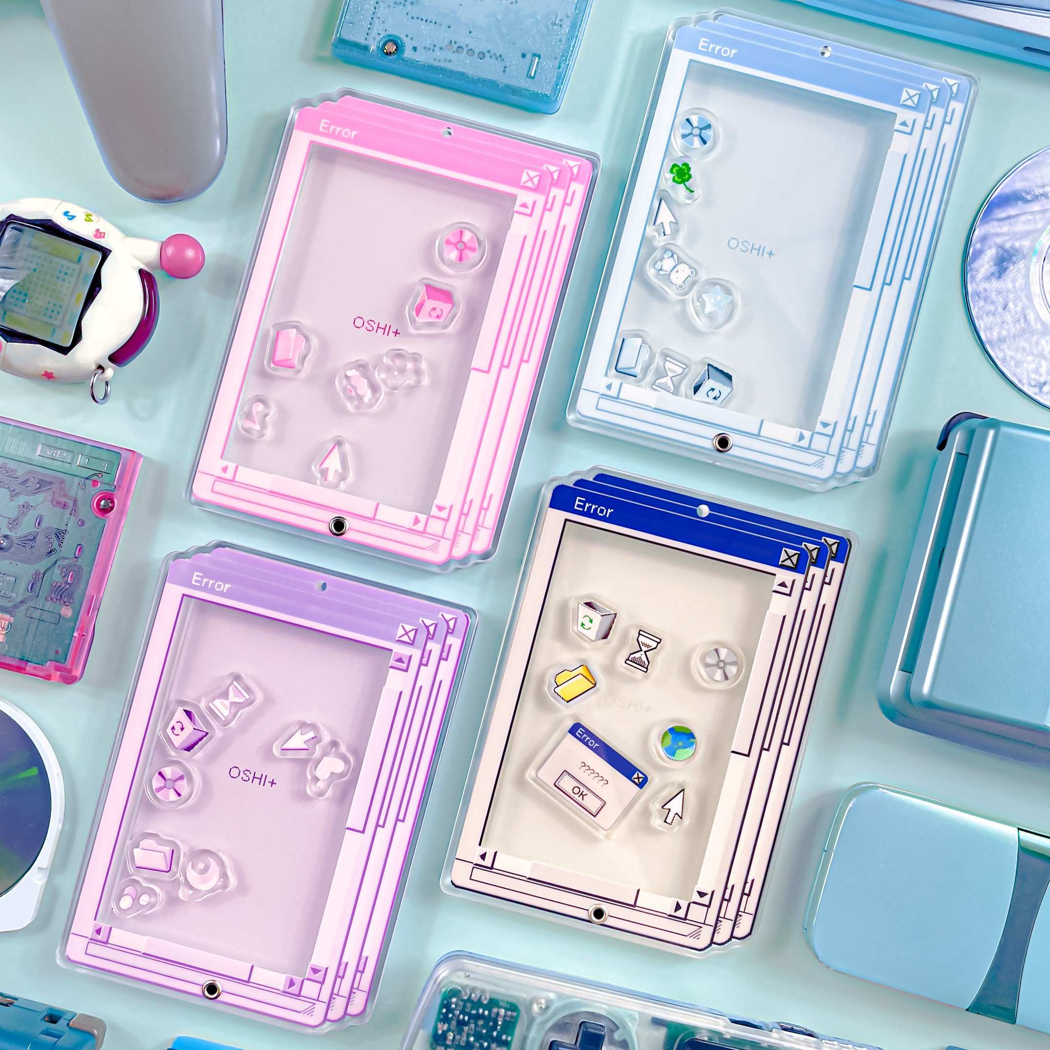 「推し活POP UP～めちゃカワ！ノスタルジア～」アクリルフレーム/PCウィンドウ風