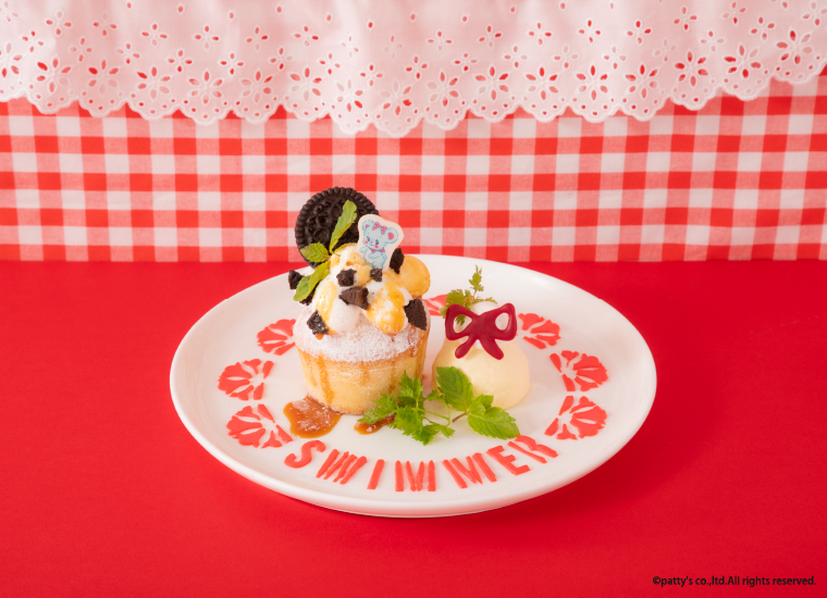 「SWIMMER CAFE ～5thをぎゅっ！～」きゅーとなSWIMMERケーキ　ハグリー