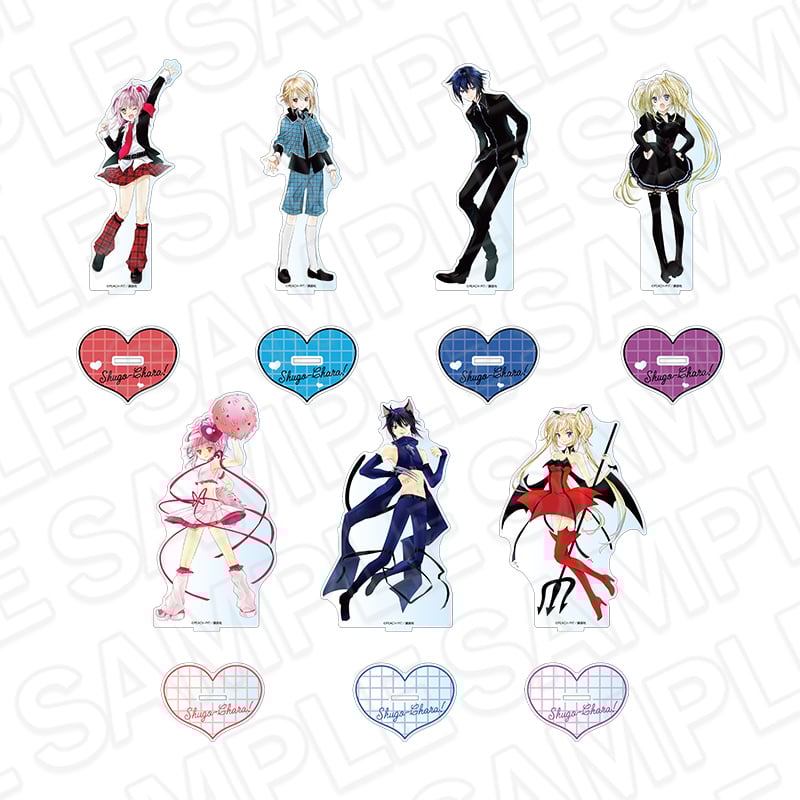 『しゅごキャラ！』POP UP SHOP ホログラムデカアクリルスタンド