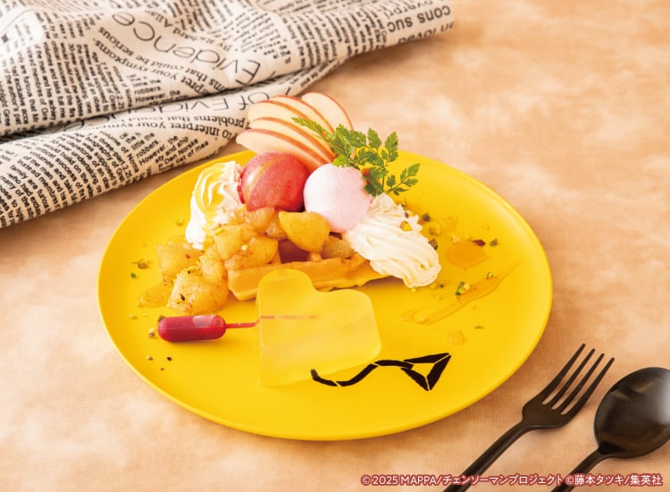 「チェンソーマンカフェ 劇場版『チェンソーマン レゼ篇』」【デンジ】こころのワッフル