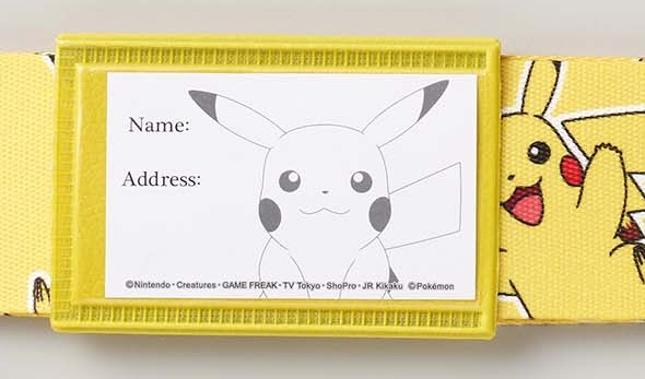 「ポケットモンスター×gowell」スーツケースベルト