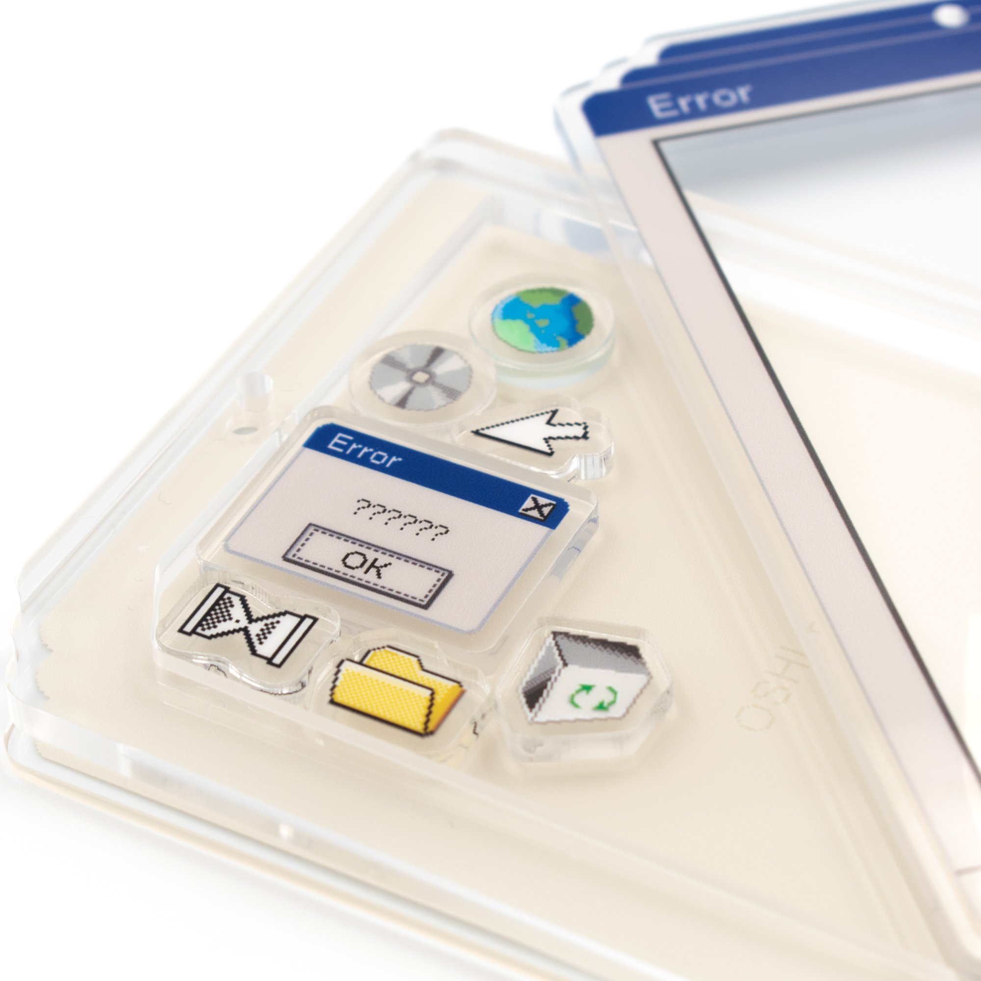 「推し活POP UP～めちゃカワ！ノスタルジア～」アクリルフレーム/PCウィンドウ風