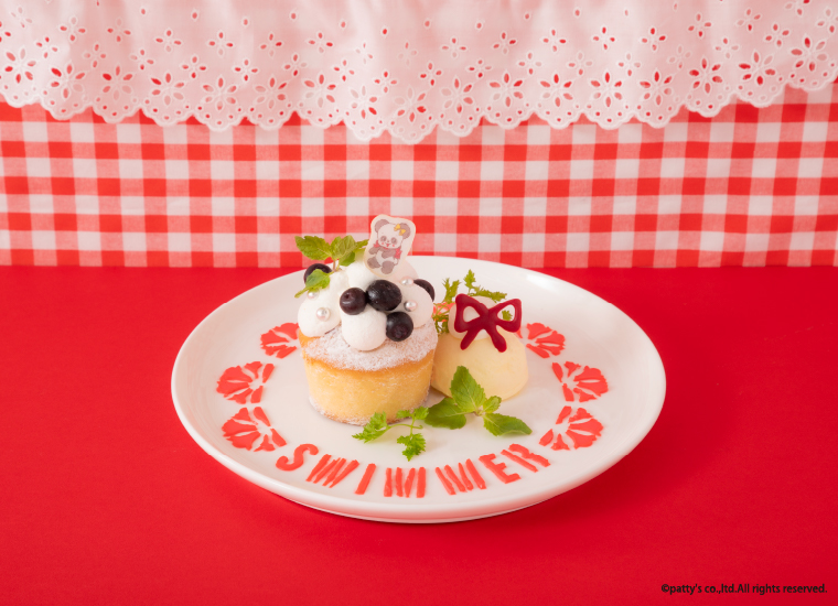 「SWIMMER CAFE ～5thをぎゅっ！～」きゅーとなSWIMMERケーキ　パンダ