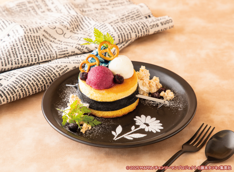 「チェンソーマンカフェ 劇場版『チェンソーマン レゼ篇』」【レゼ】チョーカーパンケーキ