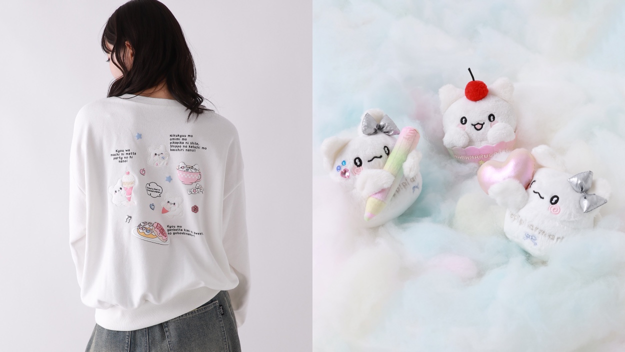 「サンリオキャラクターズ×and ST」repipi armario×はなまるおばけ