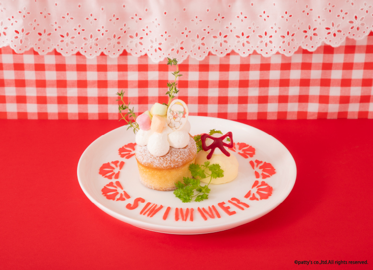 「SWIMMER CAFE ～5thをぎゅっ！～」きゅーとなSWIMMERケーキ　ラッフィー