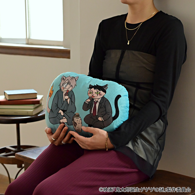 映画『鬼太郎誕生 ゲゲゲの謎』×石黒亜矢子さん ダイカットクッション
