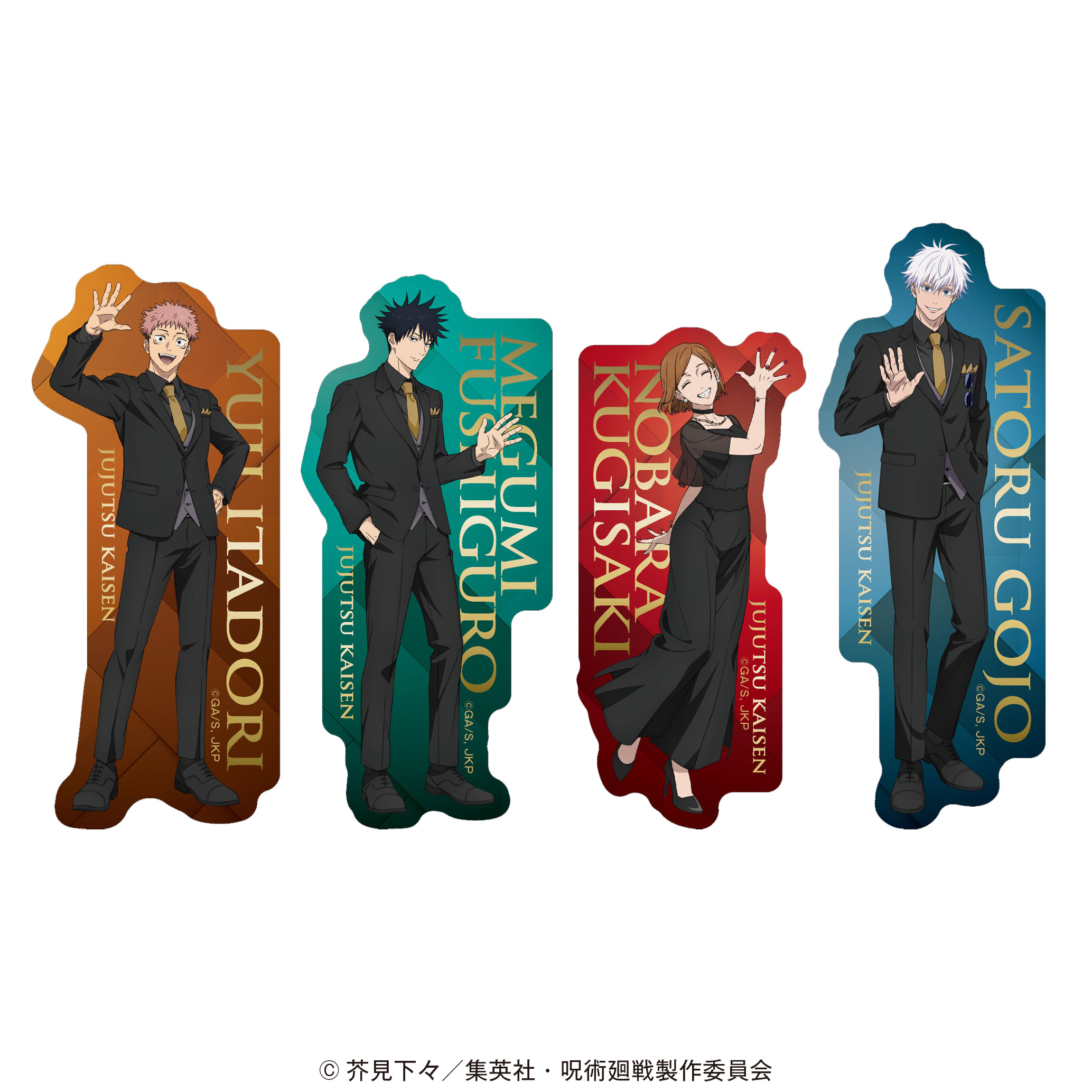 アニメ『呪術廻戦』5周年 POP UP SHOP in OIOI　ダイカットステッカー