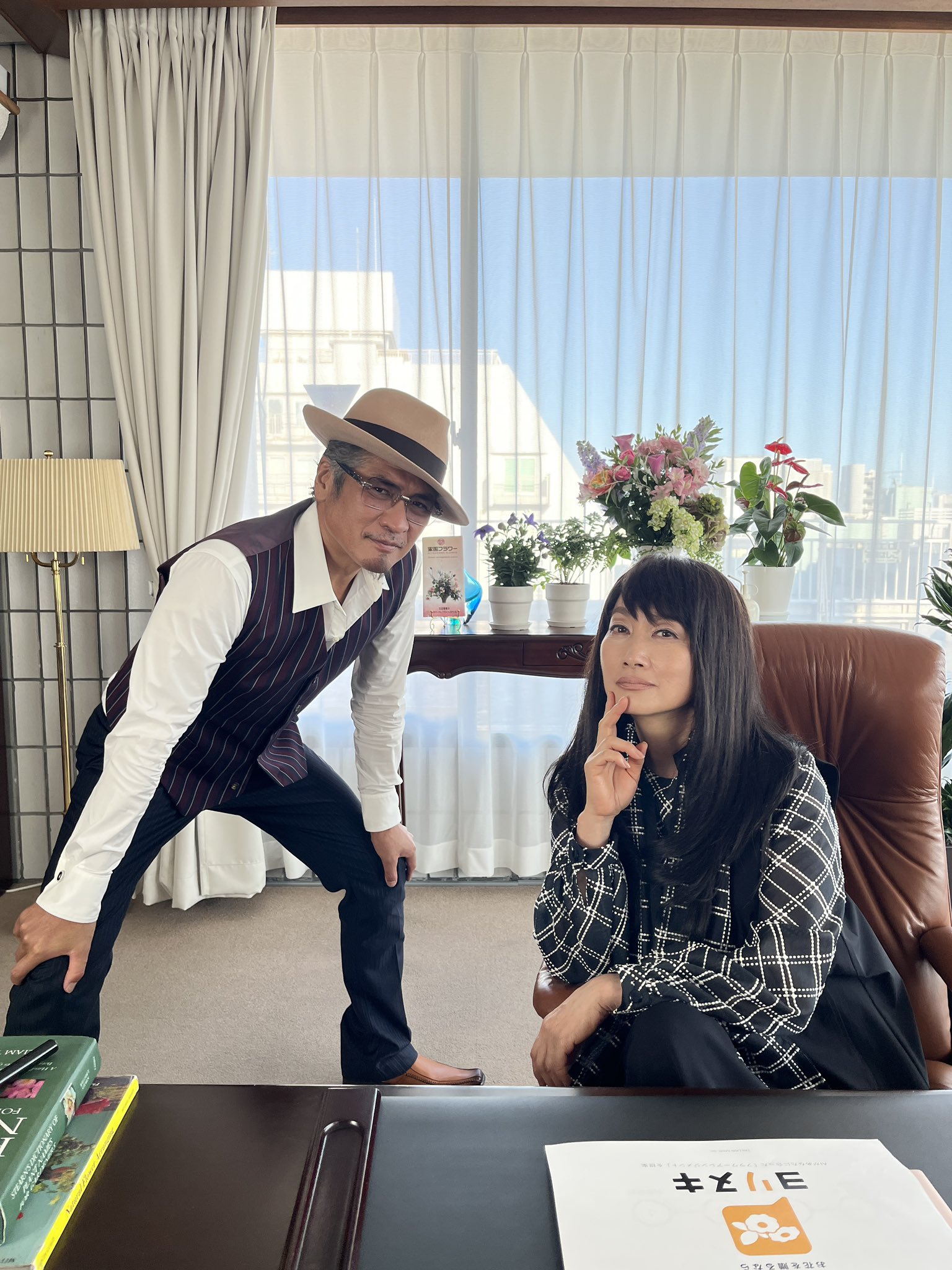 蜜園雫：余貴美子さん