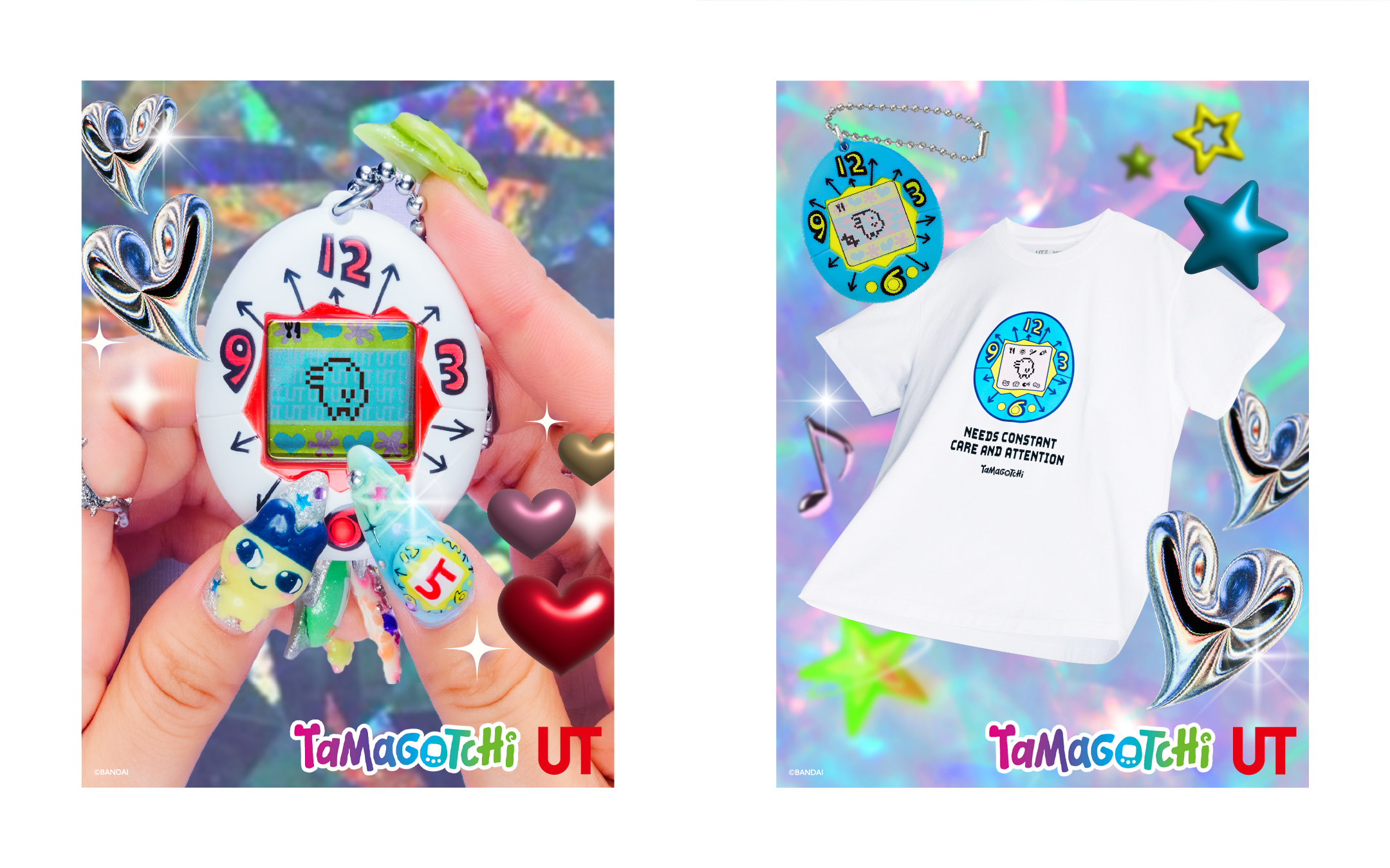 「たまごっち×ユニクロ」30周年記念コラボTシャツが12月中旬発売！UTオリジナルたまごっち本体も登場