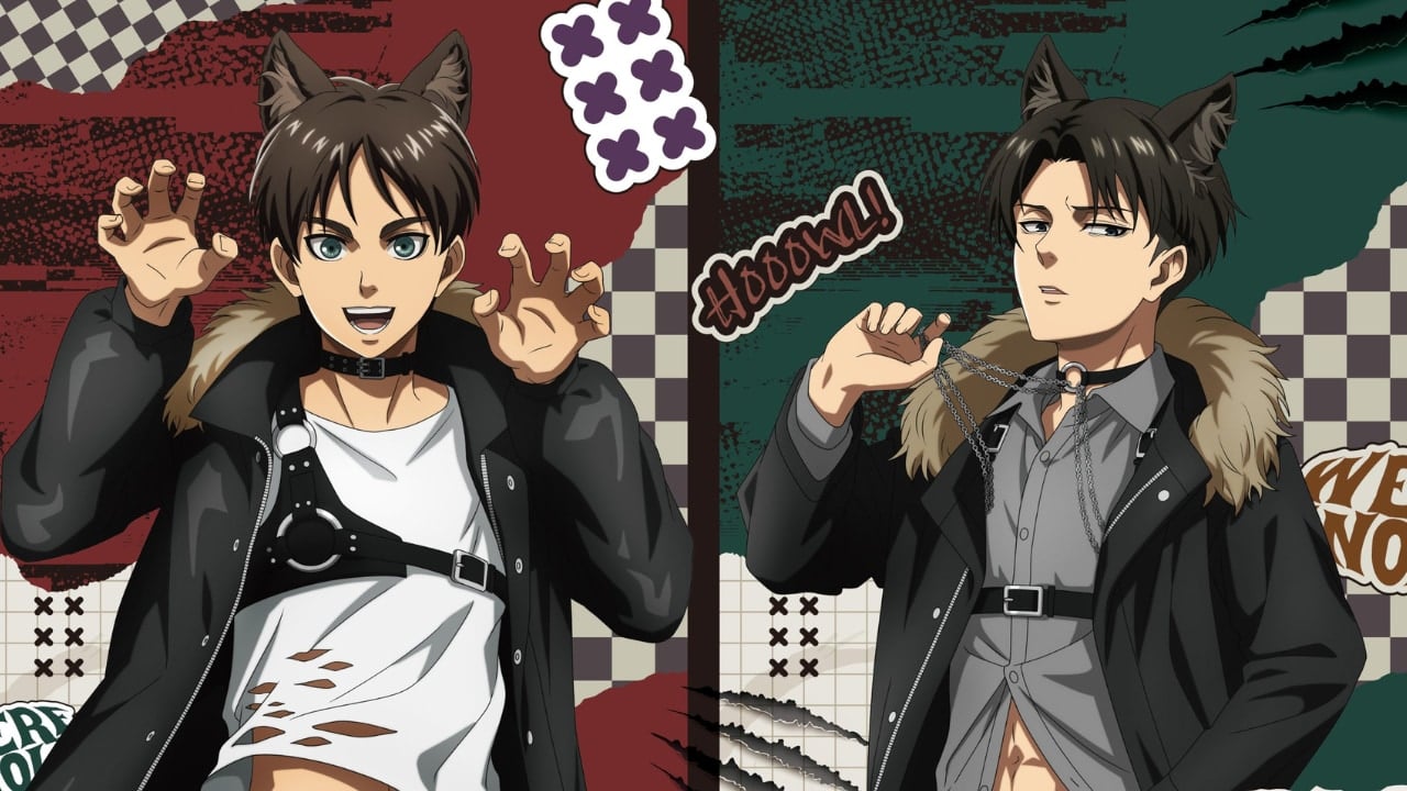 『進撃の巨人』POP UP SHOP in マルイ vol.4開催決定！「狼男」コンセプトの描き下ろしビジュアルに「あざと可愛いエレン」