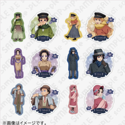 『鬼滅の刃』AGF2025 クリアステッカーセット