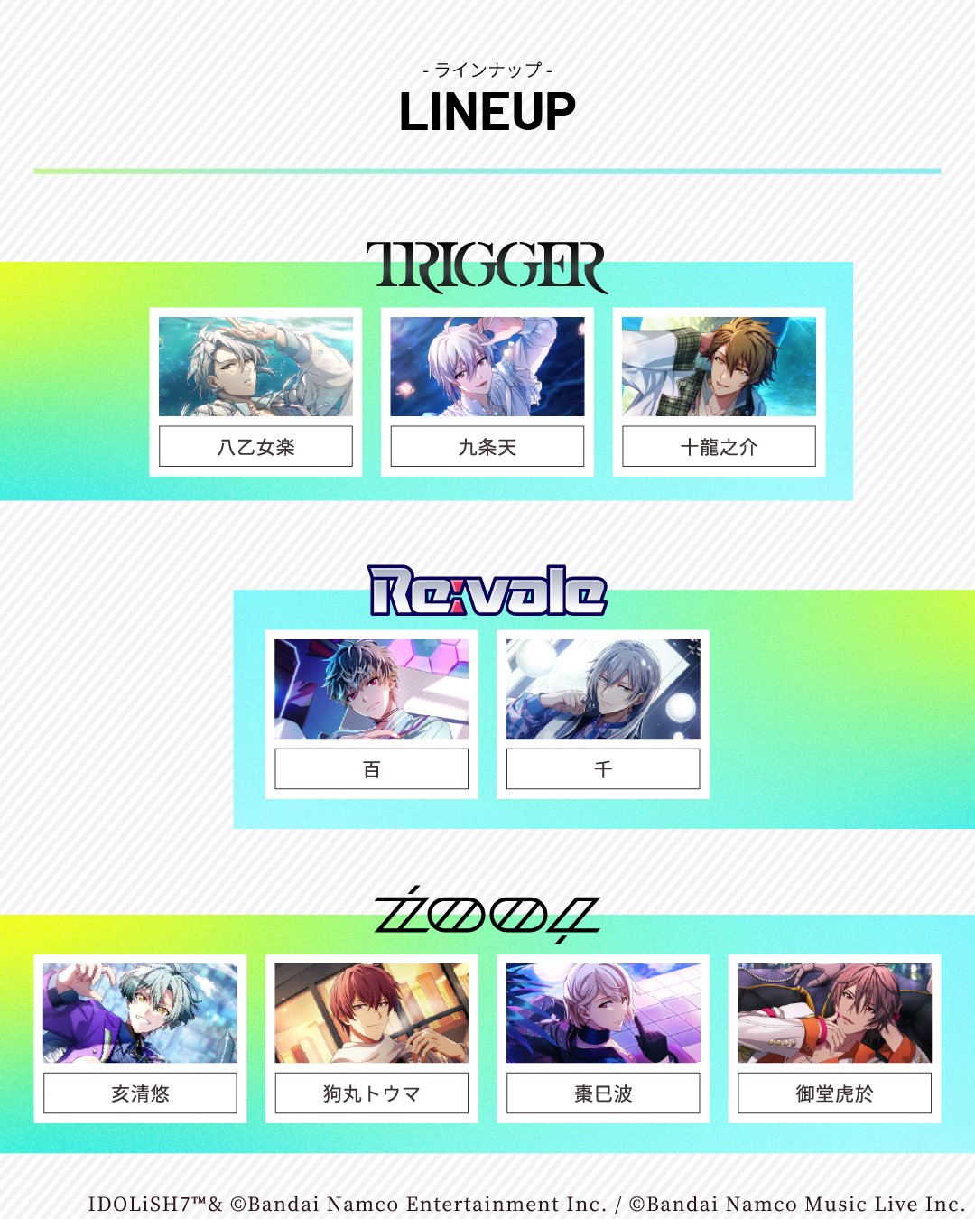 「アイドリッシュセブン×キタムラ年賀状」