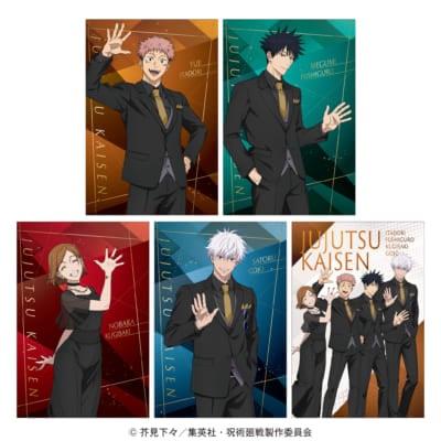 アニメ『呪術廻戦』5周年 POP UP SHOP in OIOI ポストカード5枚セット