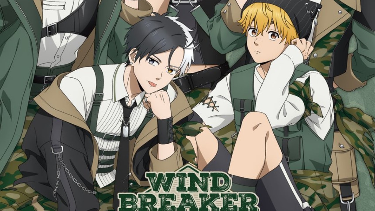『WIND BREAKER』カモフラージュカフェ横浜で11月1日開催決定！描き下ろしミリタリーデザイン&限定グッズが登場