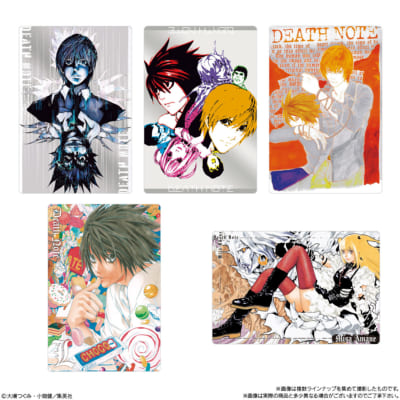 「DEATH NOTE ウエハース」メタリックプラカード