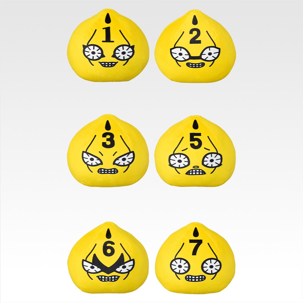 「一番くじ ジョジョの奇妙な冒険 -THE★JOJO WORLD-」G賞 もちもちもっち（S・P） ぬいぐるみ