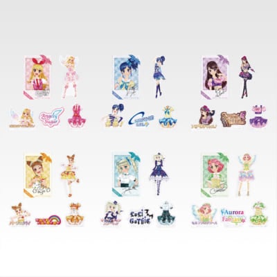「一番くじ アイカツ!~スターライト学園へようこそ!~」E賞 ホログラムステッカーセット
