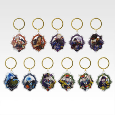 『ディズニー ツイステッドワンダーランド』一番くじ F賞 ぷっくりアクリルキーホルダーB