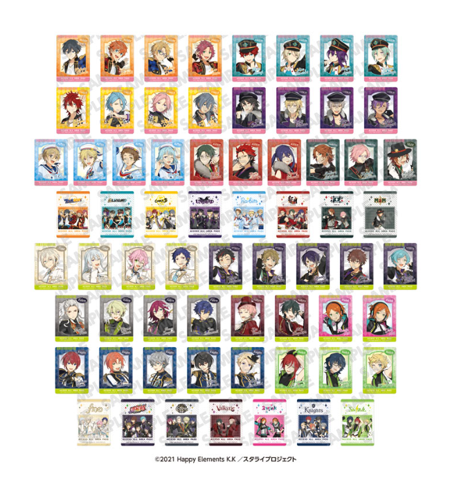 「あんさんぶるスターズ！！ DREAM LIVE」×ローソン　D賞：クリアフォトカード② 3枚入り