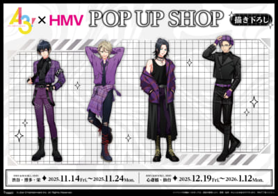 「A3!×HMV POP UP SHOP」