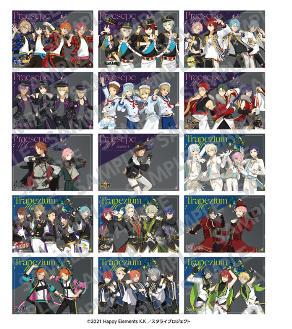 「あんさんぶるスターズ！！ DREAM LIVE」×ローソン　A賞：A3クリアポスター