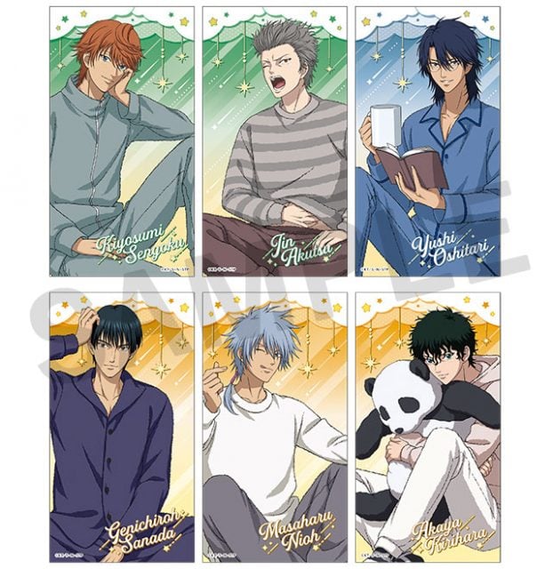 「テニプリ×ドン・キホーテ」コラボ第5弾グッズが11月15日発売!仁王や切原たちのパジャマ姿の描き下ろしイラストが登場