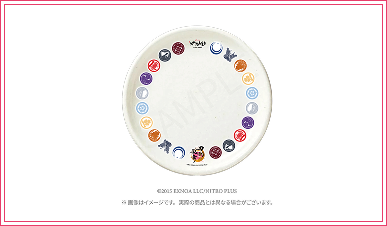 「刀剣乱舞×ぼてぢゅう®」皿(大)