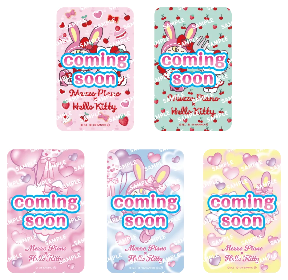 「Mezzo Piano × Hello Kitty」セブン-イレブンコラボキャンペーン