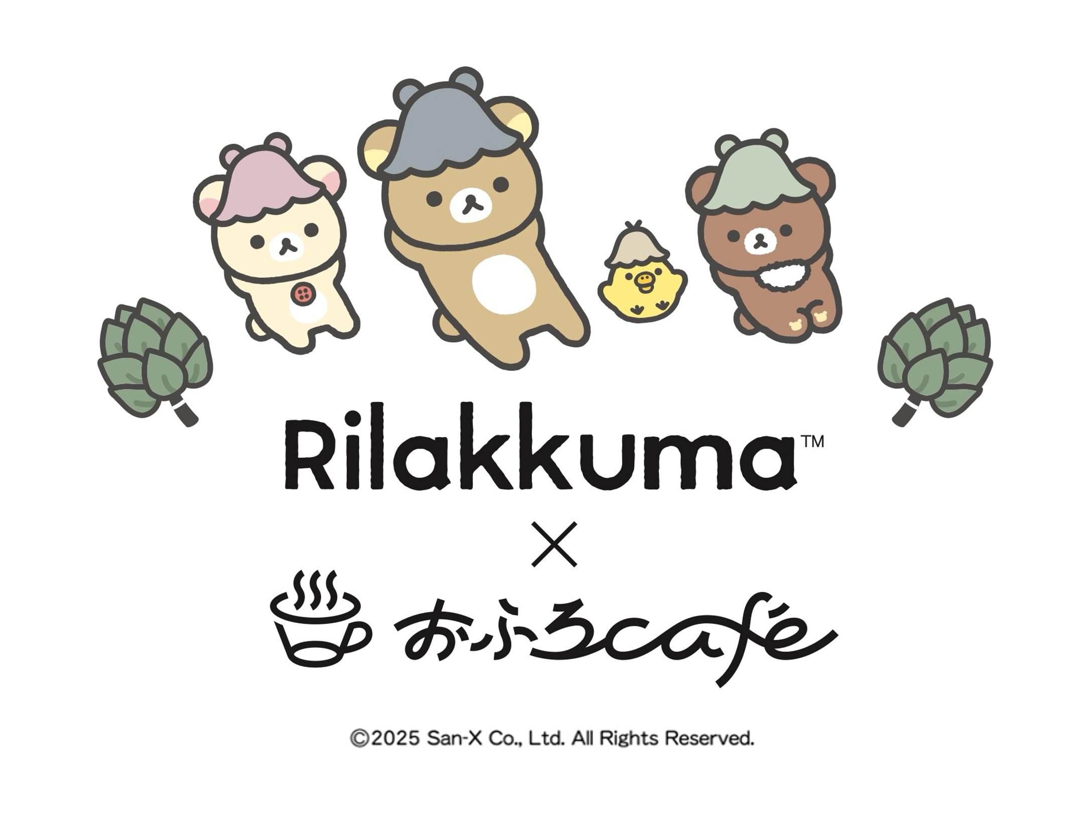 「リラックマ×おふろcafe」2026年1月9日より全12店舗でコラボ開催！限定カフェメニュー＆オリジナルグッズでごゆるりタイム