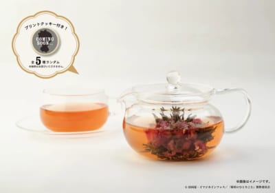 TVアニメ『薬屋のひとりごと』調合茶房コラボカフェ あたたかい気品あふれる カーネーション（工芸茶）