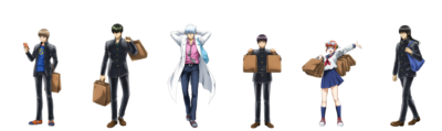 「3年Z組銀八先生スタンプラリーinイオンモール」描き下ろしイラスト