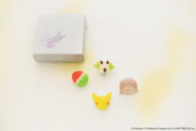 「ポケモン×京菓匠 七條甘春堂」ポケモン上生菓子