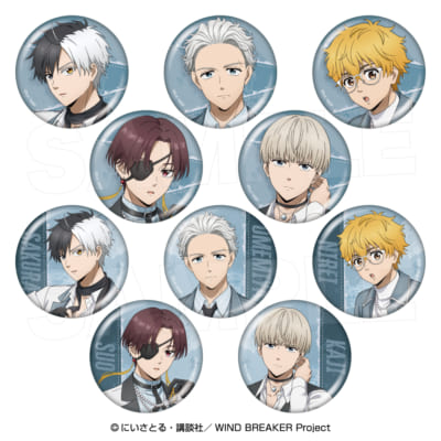 「WIND BREAKER POP-UP SHOP [COOL DENIM]」キャラバッジコレクション