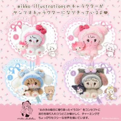 「mikko illustrations×サンリオ」グッズ