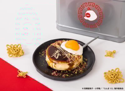 「TVアニメ『らんま1/2』CAFE ～格闘出前レース～」【右京】お好み焼き風ケーキ