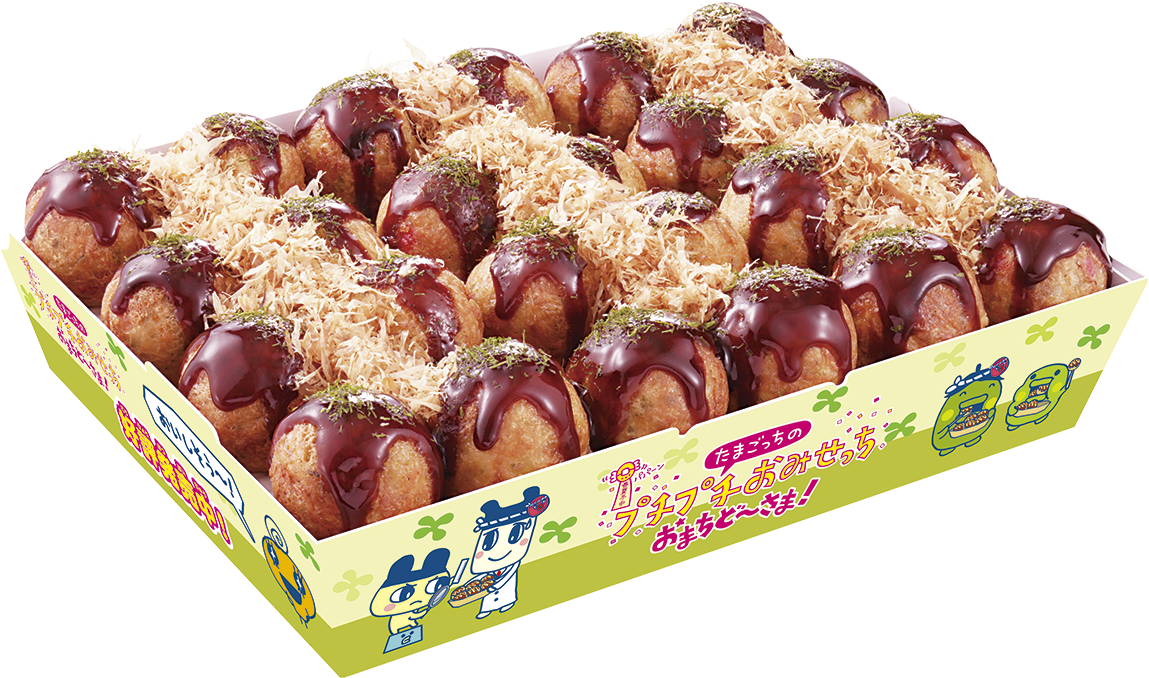 「たまごっちのプチプチおみせっち×築地銀だこ」だんらんパック