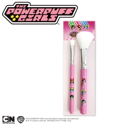 「パワーパフ ガールズ×サンキューマート」コスメブラシ2P
