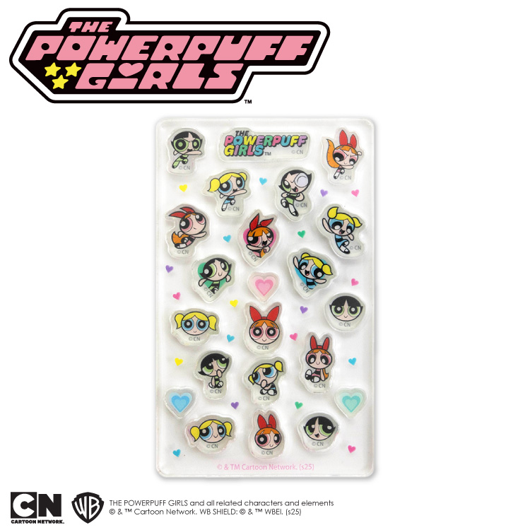 「パワーパフ ガールズ×サンキューマート」アクリルパーツ