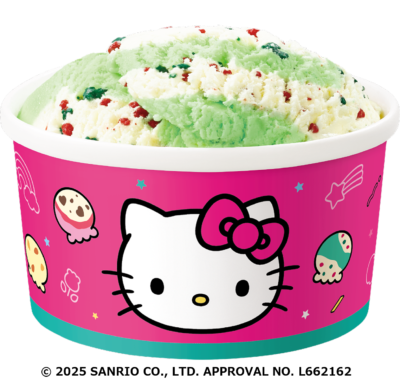 サンリオ×サーティワン「HELLO KITTY Loves ICE CREAM」ハローキティ フレッシュパック ミニ