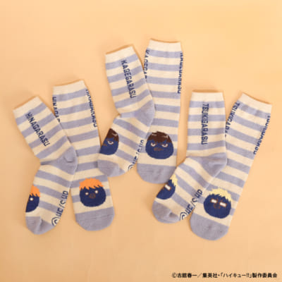 「ハイキュー!!×BABYDOLL」もこもこルームソックス