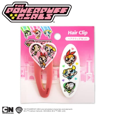 「パワーパフ ガールズ×サンキューマート」ヘアクリップ2P