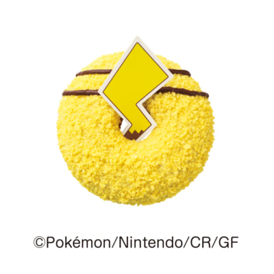 「ポケモン×ミスタードーナツ」ザクザク ピカチュウのしっぽドーナツ