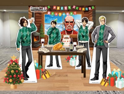 「進撃の巨人×サンシャインシティプリンスホテル」特設「フォトスポット会場」