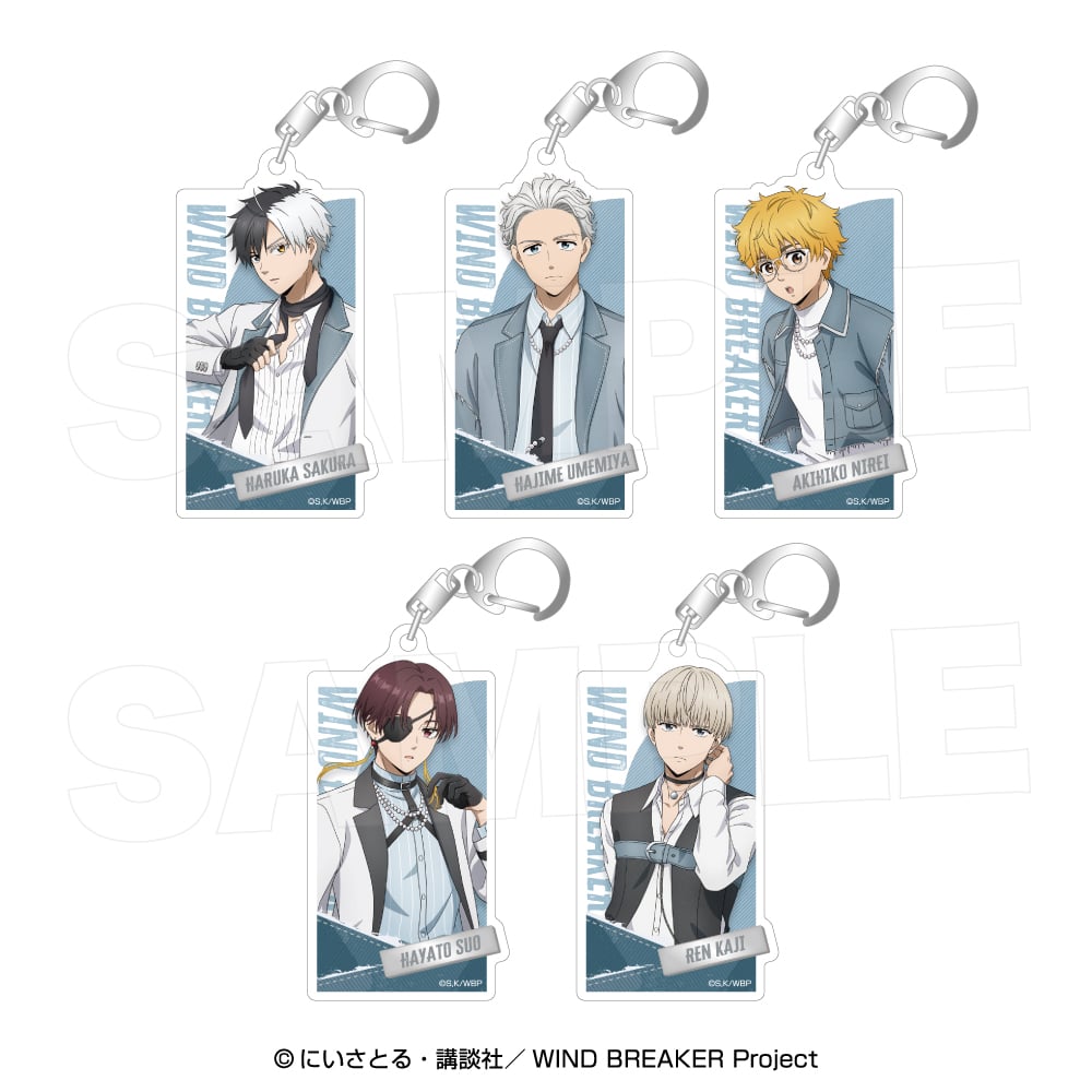 「WIND BREAKER POP-UP SHOP [COOL DENIM]」アクリルキーホルダー