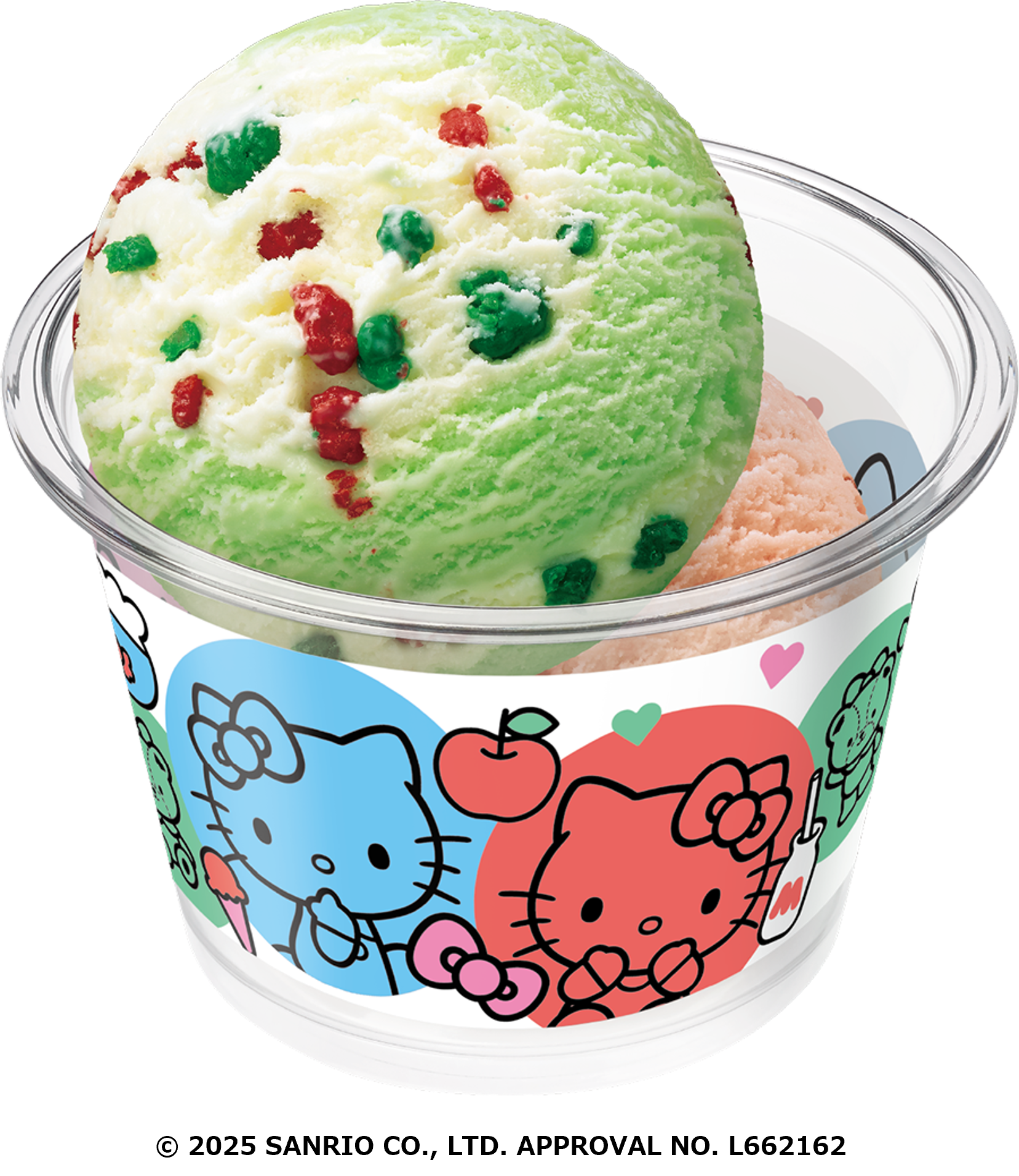 サンリオ×サーティワン「HELLO KITTY Loves ICE CREAM」ハローキティ ダブルカップ