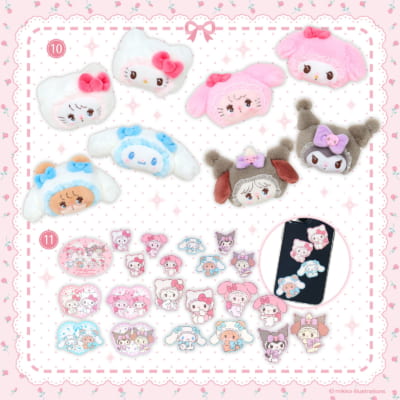 「mikko illustrations×サンリオ」グッズ