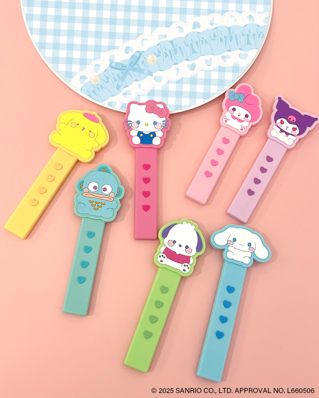 「サンリオキャラクターズ×サンキューマート」うちわグリップ